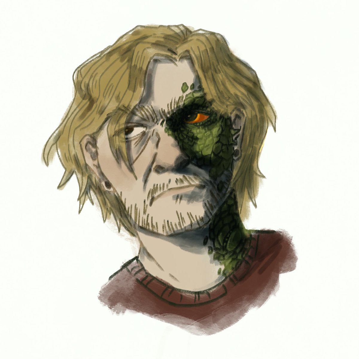 kuinoa_art's tweet photo. This was supposed to be a sketch of sorts but I love this wet cat man so much 

#jrwi #jrwiprimedefenders #markwinters https://t.co/aNfCGutDn3