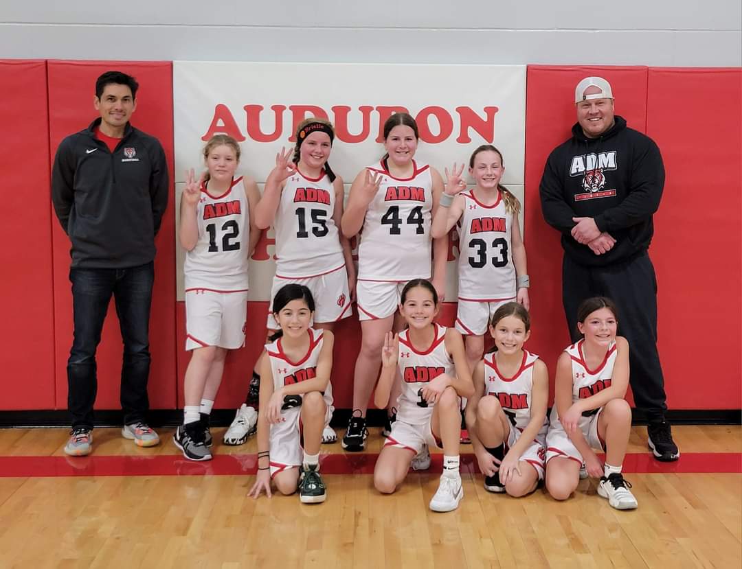 5th Grade Black - 3rd place finish in Audubon today. Great work!!