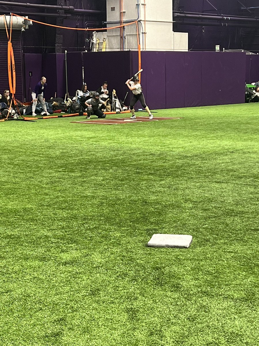 Even though I had an accident, (hence the fat lip), I enjoyed @NUSBcats camp today. Thank you to @KateDrohan, @CarylDrohan, @Mgascoigne32, and the rest of the staff and players for hosting. I can’t wait to come back! #GoCats #alldayeveryday @IowaPremierFP @OliviaHPaz1997 @chhelt