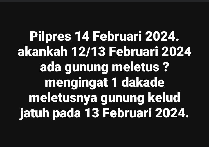 vembri_pp's tweet photo. ingat ultah 1 dekade meletusnya gunung kelud 13  Februari 2024, https://t.co/THD9mKtdgf