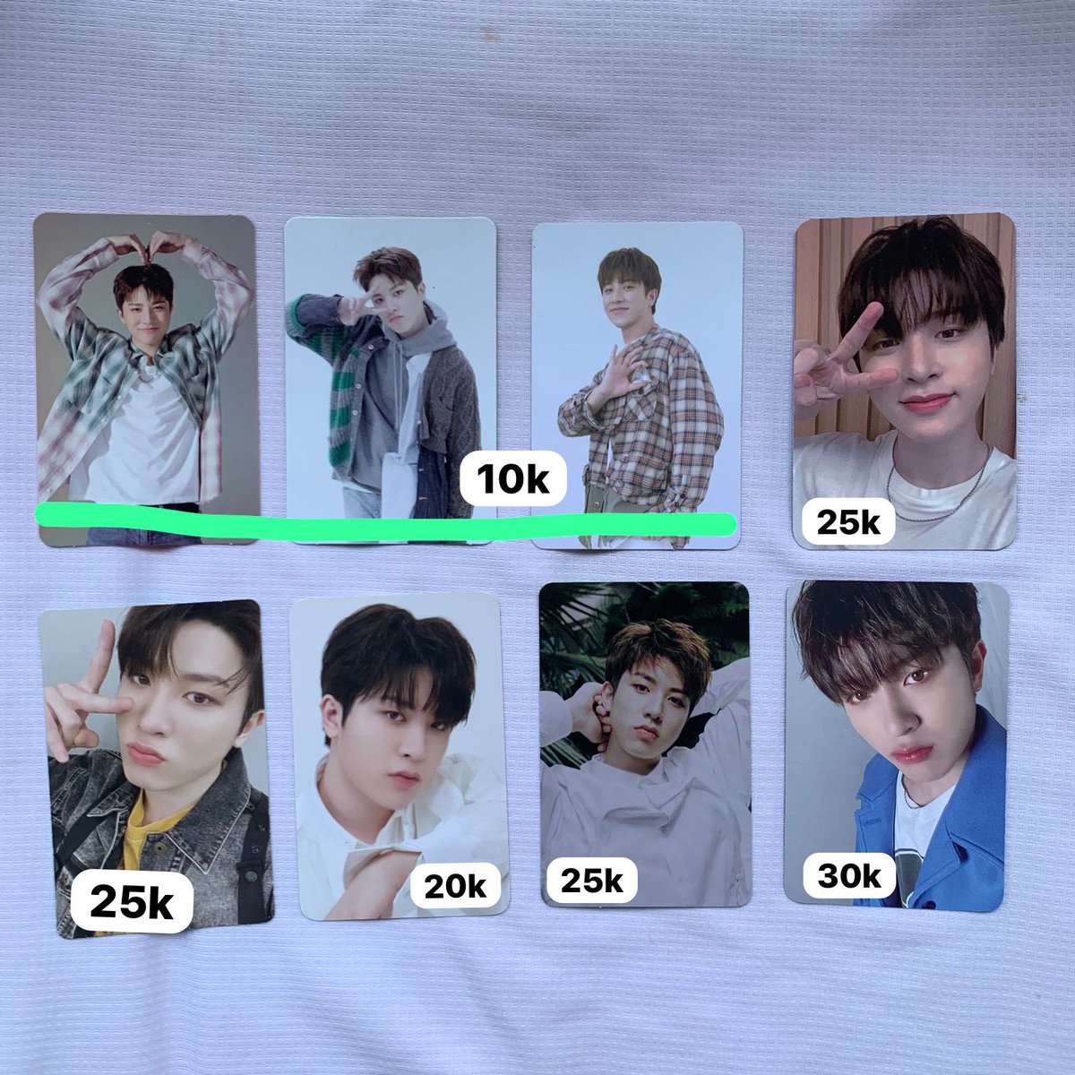 junqhwana's tweet photo. WTS AAB JUNGHWAN DOYOUNG TREASURE

🌞 inc adm shopee
💛 freeong
🧚🏼‍♀️ dom jatim

all good condi dan pembelian lebih dari 2 bisa dapet discount https://t.co/XqiQ5okzPS