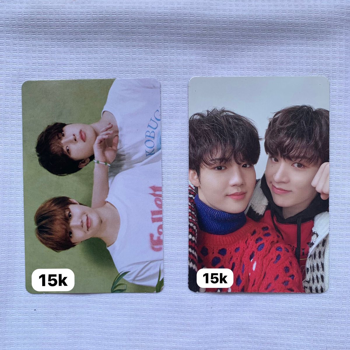 junqhwana's tweet photo. WTS AAB JUNGHWAN DOYOUNG TREASURE

🌞 inc adm shopee
💛 freeong
🧚🏼‍♀️ dom jatim

all good condi dan pembelian lebih dari 2 bisa dapet discount https://t.co/XqiQ5okzPS
