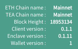🚀 Exciting News! 🌐 TEA Project's mainnet just underwent a seamless hot upgrade to v1.1.1! 🔥 Smooth transitions are the name of the game - users didn't even notice! 🕵️‍♂️