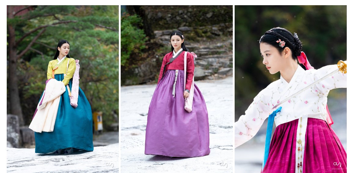pia2423's tweet photo. The hanboks she wore are as beautiful as her..
#KimYooJung https://t.co/Q3hZ2abPaW