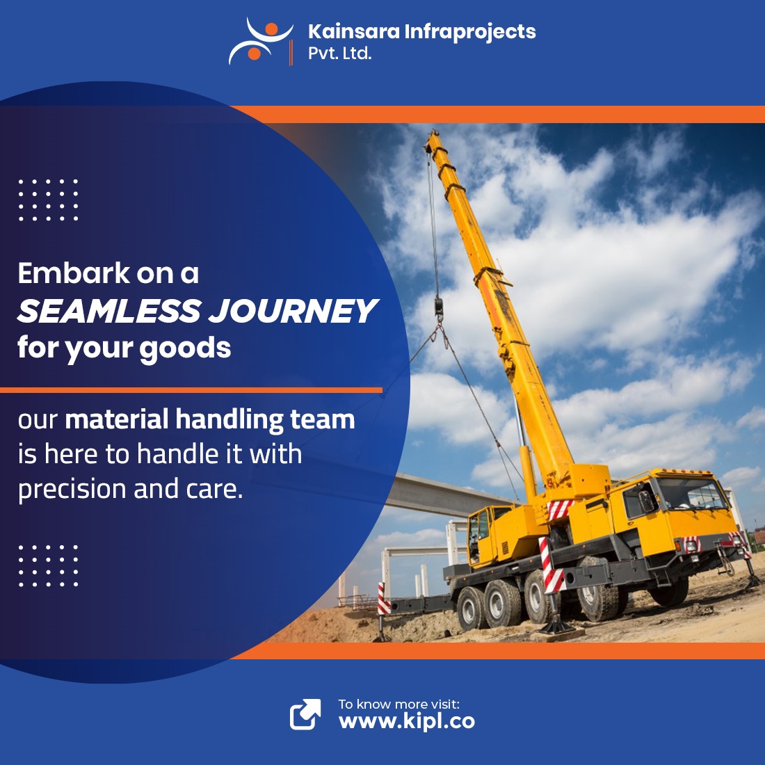 kainsara11048's tweet image. Navigate the challenging path of efficiency with our stellar material-handling team! KIPL ensures that your goods are in expert hands, guaranteeing a seamless journey from start to finish.
#KIPL #KIPLexpertise #machinehandling
#professional #expert #teamwork #riskmanagement