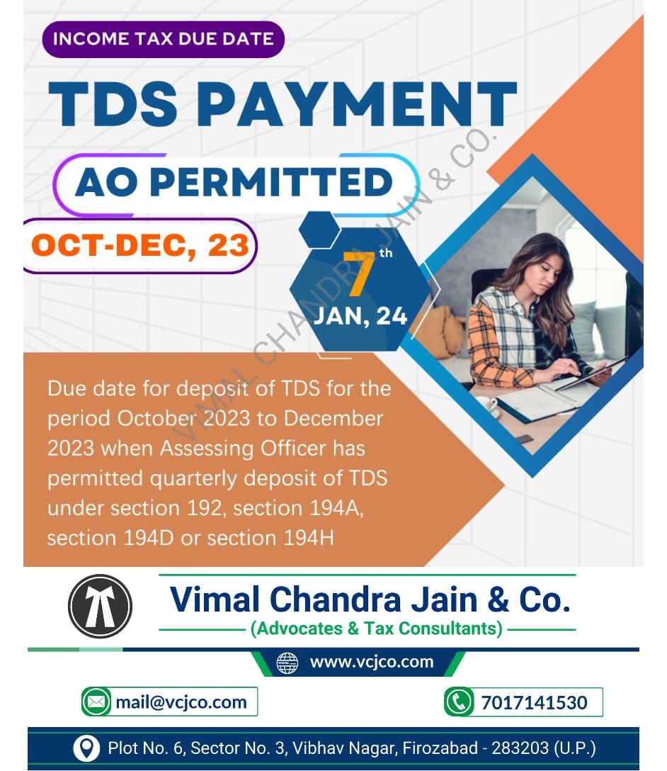 TDS Payment - AO permitted
#TDSPayment
#IncomeTaxIndia
#TDSCompliance
#AssessingOfficer
#TaxFiling
#TaxationIndia
#TaxPayment
#TaxationMatters
#TaxPermission #vcjco #firozabad #agra #shikohabad #itr #incometaxreturn #refund #gst #gstr #gstregistration #tax #taxation