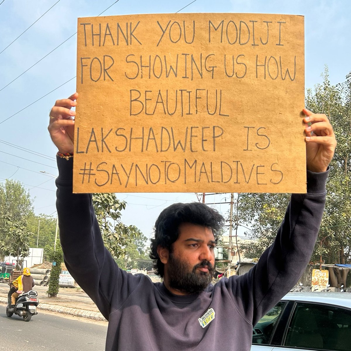 rohanpandya's tweet photo. Next trip Lakshadweep chale? #Maldives #BoycottMaldives #SayNoToMaldives https://t.co/04GuHCBqni