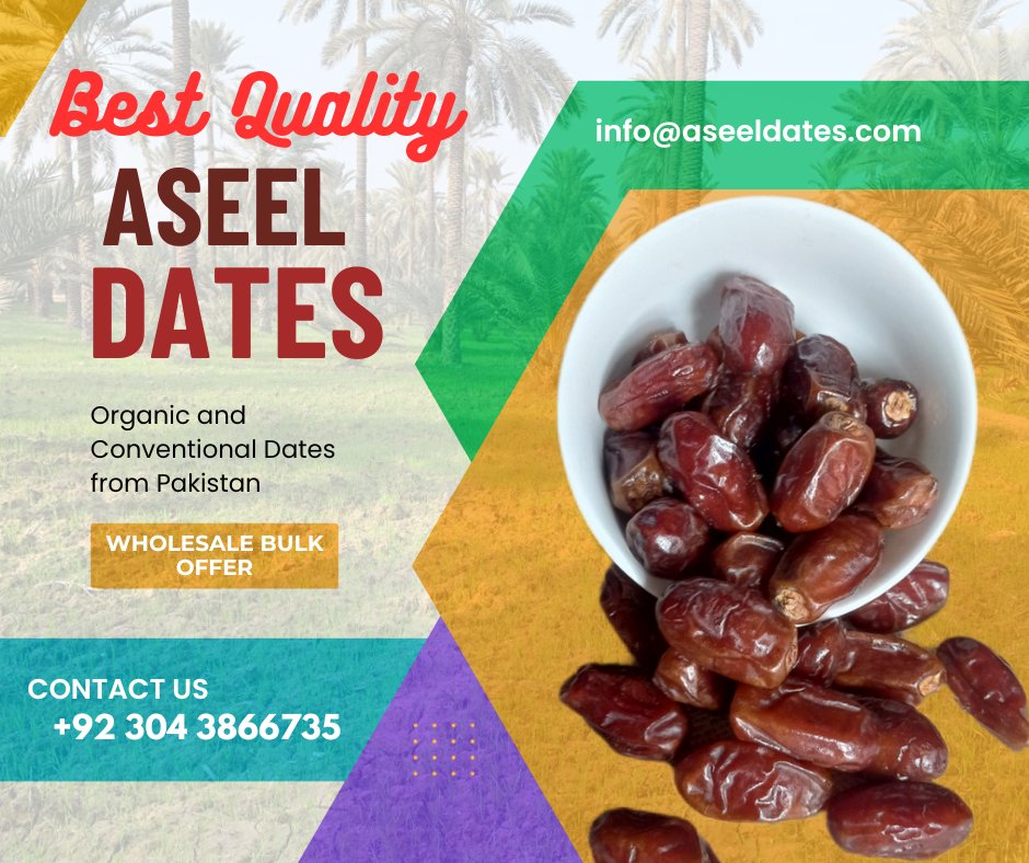 Aseel Dates from Pakistan #healthyfood #healthylifestyle #organicfood #organicdates #plantbasedfood #plantbased #vegan #veganfood #vegandessert #organicfarming #medjooldates #aseeldates