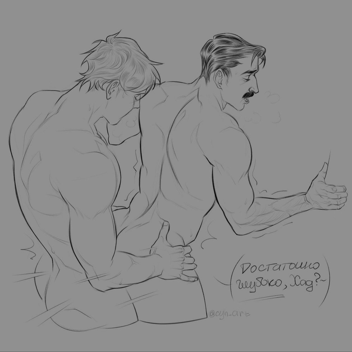 cyh_art's tweet photo. deep enough now, doc?
yay cars human yaoi ^^
#doclight https://t.co/0IVPbmeczw