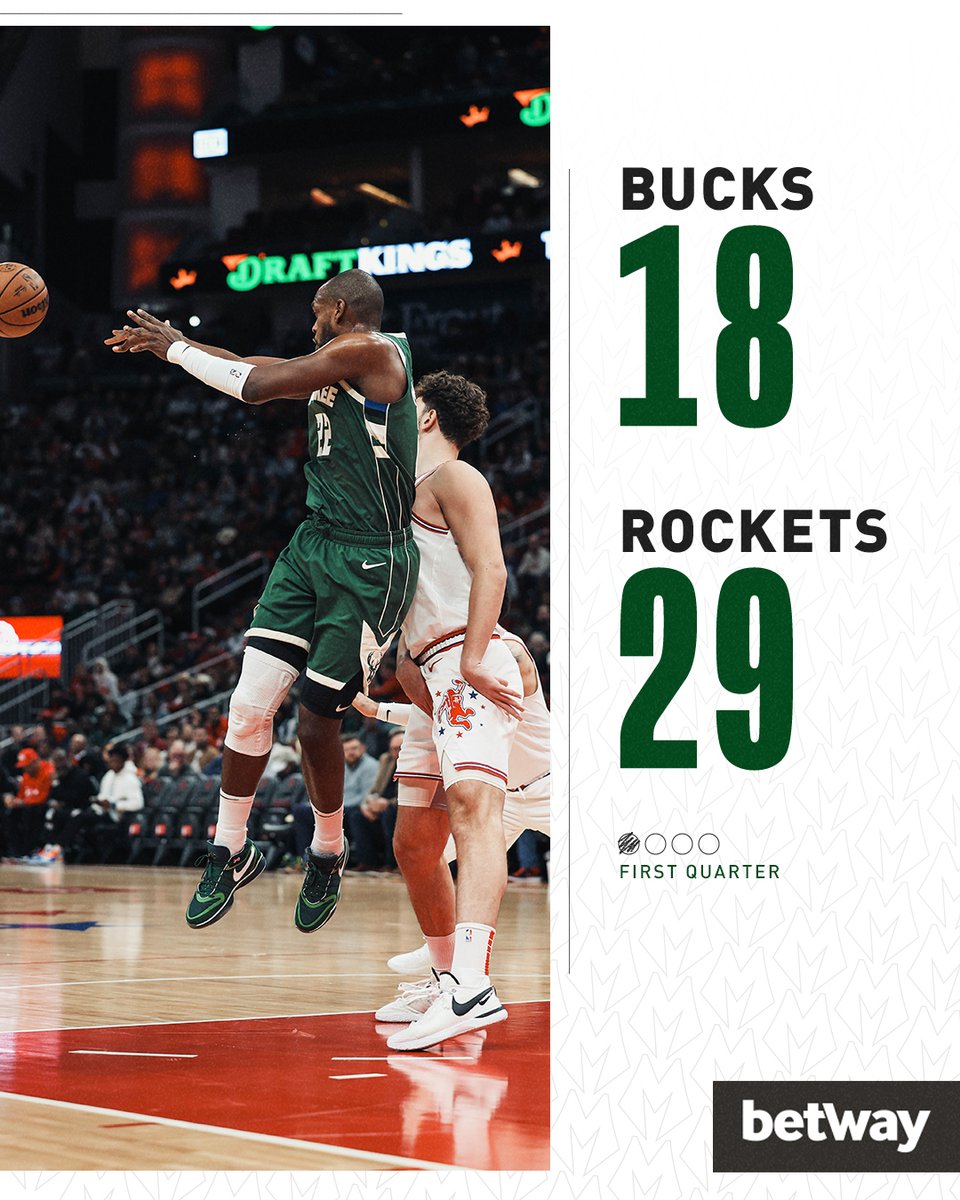 Bucks's tweet photo. Q1 done. https://t.co/95DkT32NDm
