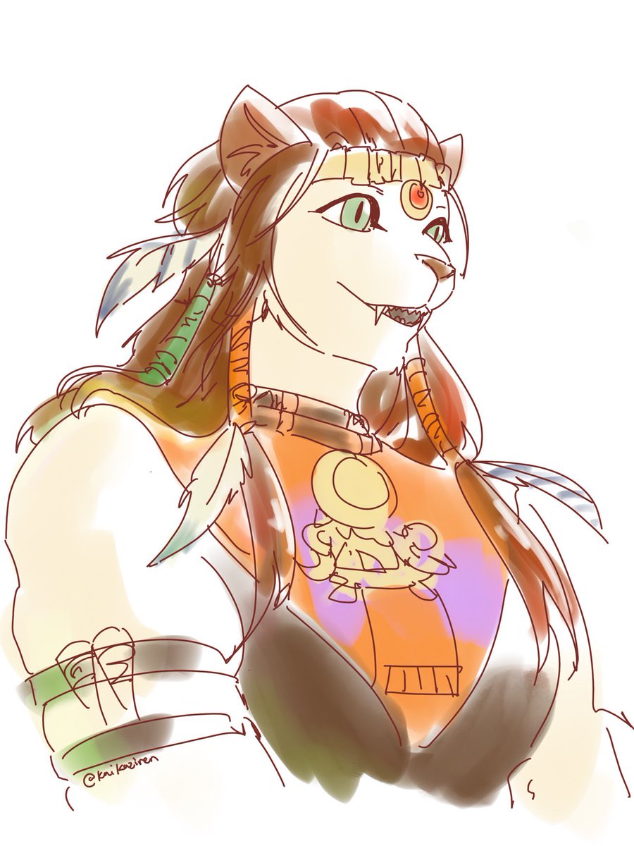 she…. 

#fanfest #dawntrail #ffxiv