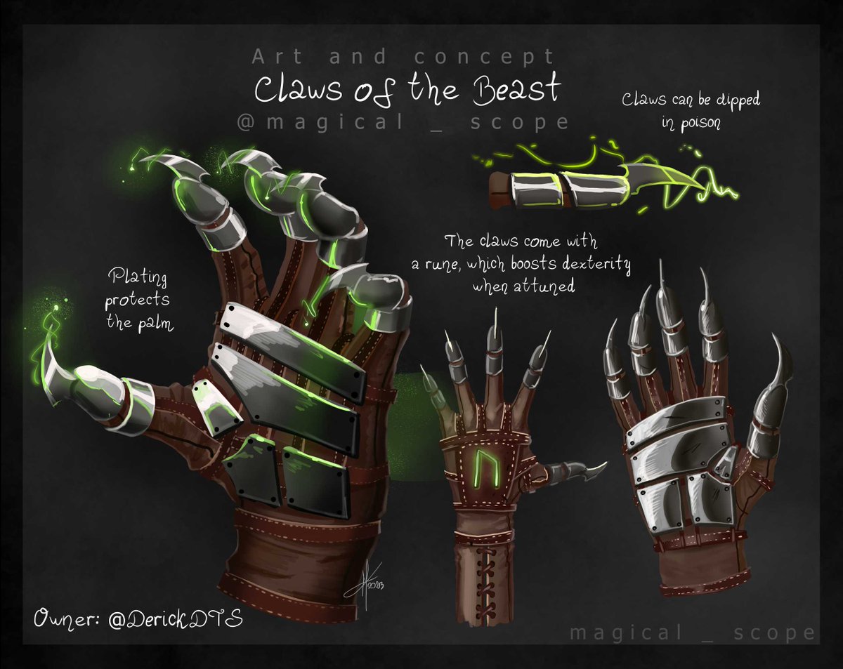 magical_scope's tweet photo. Fist and claw https://t.co/VBchLPYKy3