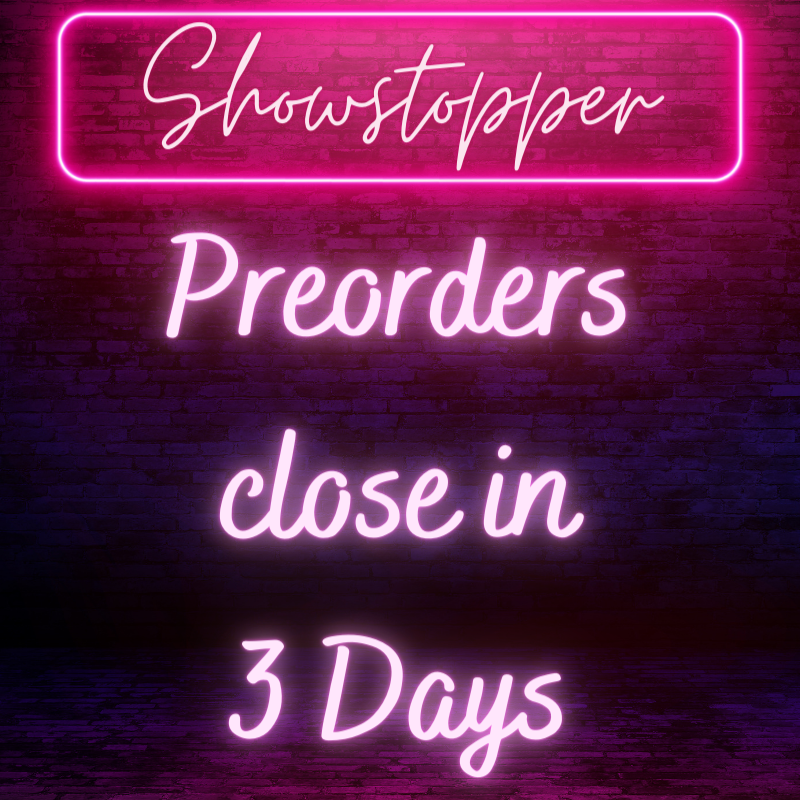 showstopperzine's tweet photo. We are still 16 orders away and only 3 days left to put in your order! Did you know we have a discount running too? 10% off your order using code "SHOWTIME"!

Order here: https://t.co/efkSbG2Qg0 https://t.co/T8dfjXS1jV