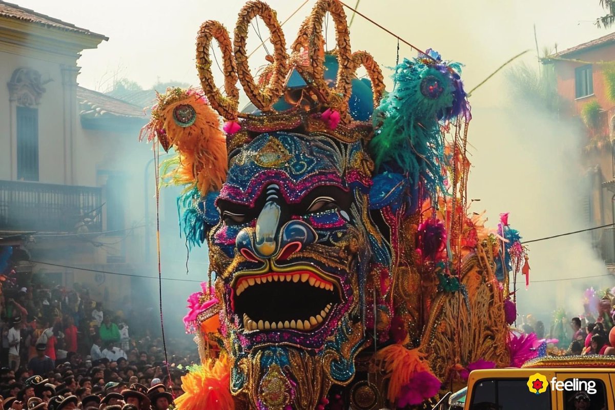 bienpensado's tweet photo. Carrozas que nunca se vieron en el desfile  de hoy porque las creamos con #InteligenciaArtificial.  #CarnavalesDeNegrosyBlancos #Pasto https://t.co/p6QtzlhwCB