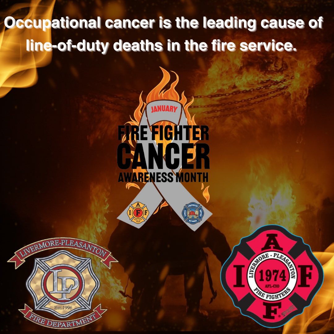 LPFDFirefighter's tweet photo. Honoring our heroes this January during Firefighter Cancer Awareness Week.

#LPFD #FirefighterCancerWeek https://t.co/xPgq7aYhUb