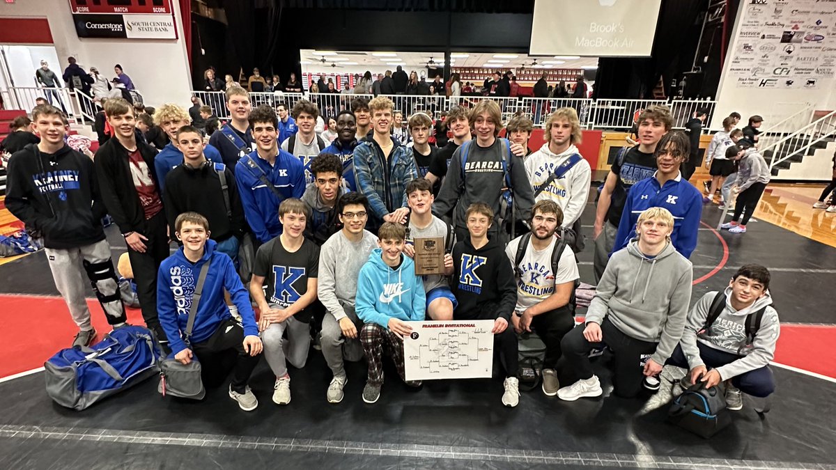 kwrestling's tweet photo. Great day for our JV in Franklin! Finished in 1st place as a team with Owen and Cooper as individual Champions! https://t.co/1SGuM2BaA9
