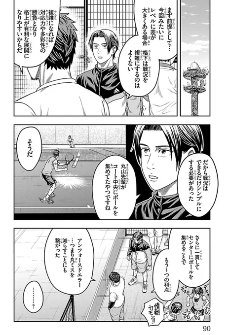 格下が格上に勝つためのポイント🎾

◯戦況を複雑にすると、格上が有利。

◯やることをシンプルにすることで、選択ミスを少なくする。

◯相手に難しいことをやらせ、プレッシャーをかける。 