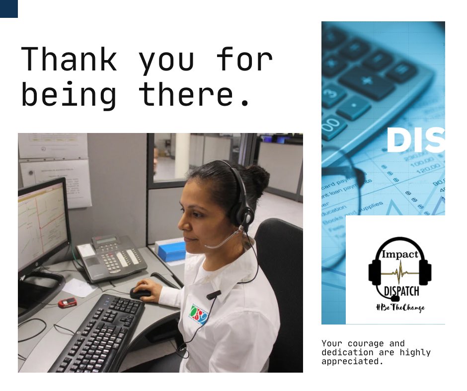 DispatchImpact's tweet image. In case no one told you today…Thank you