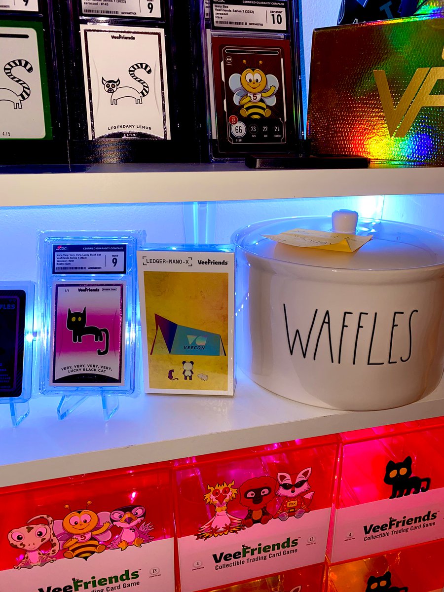 Hey <a href="/garyvee/">Gary Vaynerchuk</a> 

That <a href="/veefriends/">VeeFriends</a> ledger is sealed and waiting for a special moment. Newer to the NFT, WEB3, crypto world but I’m a firmer believer in you and going to learn. 

2024 is going to be about becoming educated.

And that HODL VF1 to be held within that ledger.