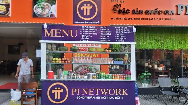 #PiNetwork #PiNetworkLive #Pinetworkvietnam 
Có Pi (π) là không lo sợ đói khi đi bất cứ nơi nào trên hành tinh này😍
Phở Lý Quốc Sư. Địa chỉ: Thái Thị Nhạn, Lô A, Khu Chung Cư Bầu Cát,Phường 10, Quận Tân Bình, TPHCM. 
Số phone: 0949.546.838