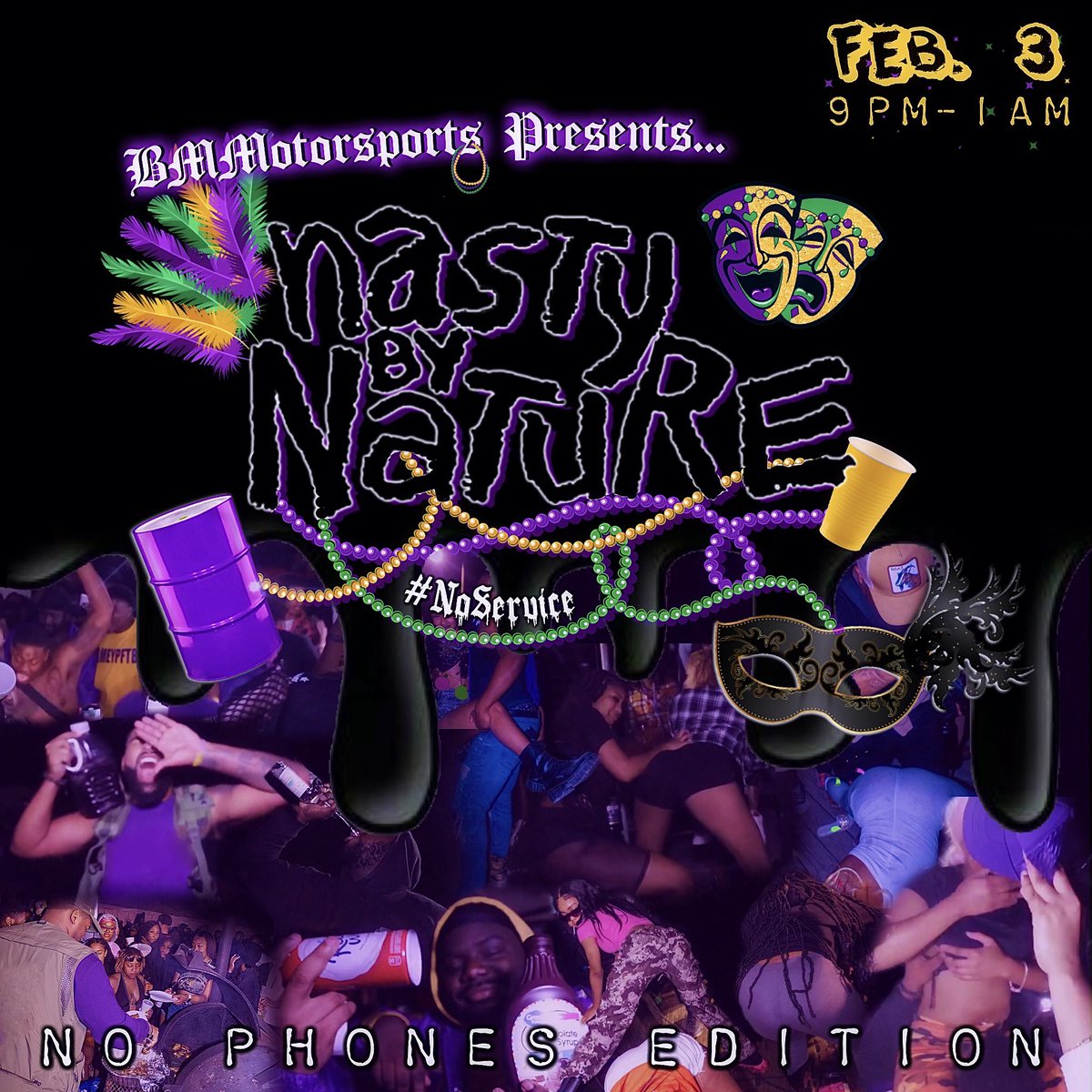 AgentRondo_'s tweet photo. February second … BMMotor sports presents.. No Service ,

Yall remember oil spill… but remember , this time with no phones .. see you Feb 3rd 🌚

#NoService #BMMotorSports https://t.co/T0PU4ice5Q