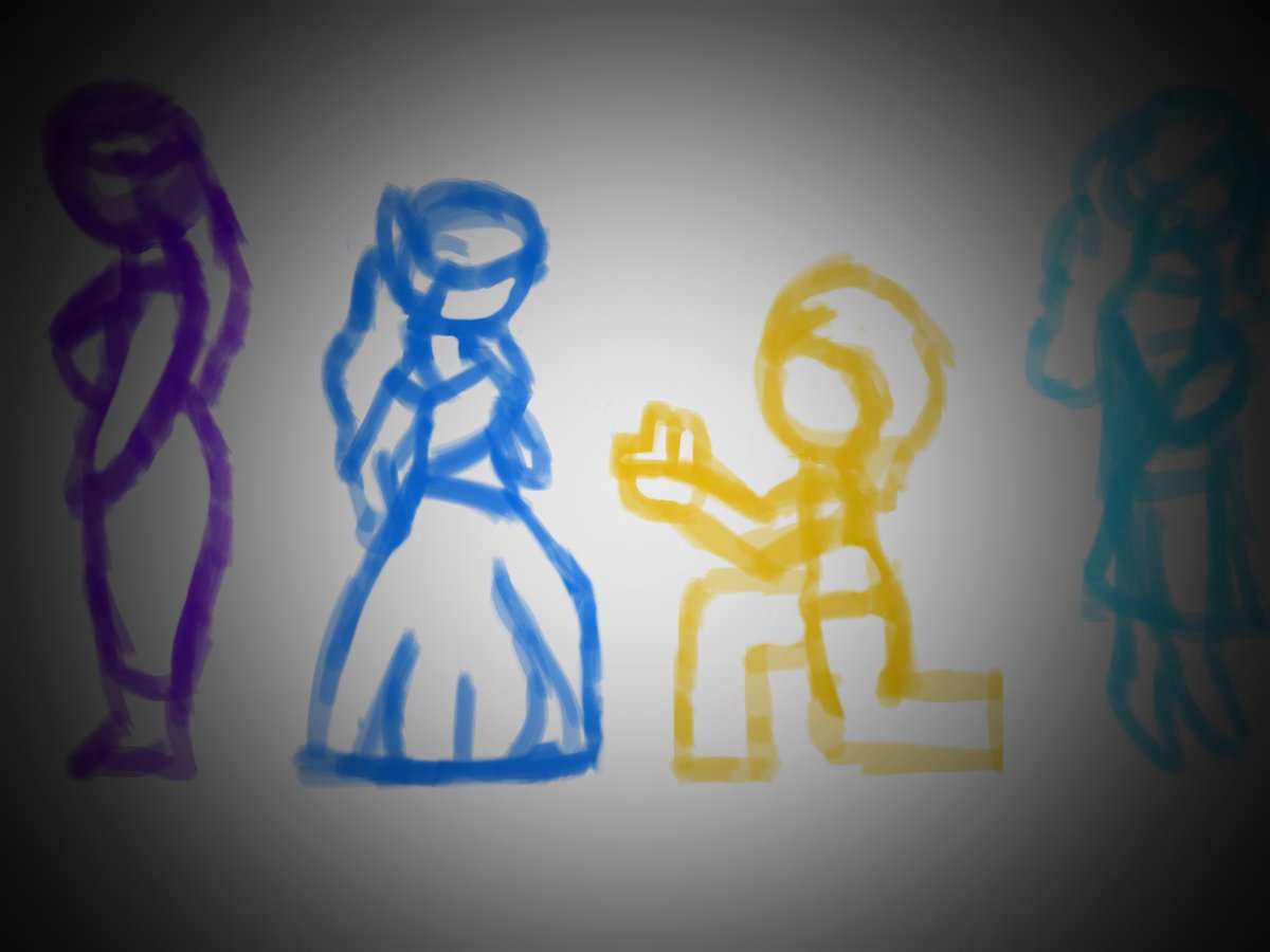 twilightnight08's tweet photo. hi yall im not dead anyways here’s some art I never finished but it slowly gets more angsty -er

(oh yeah spoilers for recent fable SMP lore) https://t.co/wlRRQdsEX3