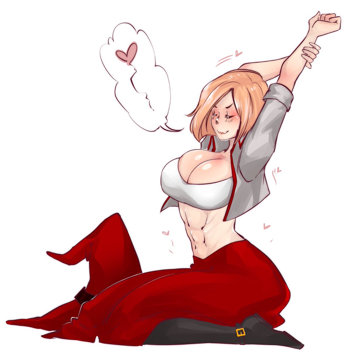 StartdustV's tweet photo. This drawing was interesting, it was quick to do and very simple, but the pose reminded me that every time I finished coloring a layer I had to stretch, this drawing knows what an artist needs hahaha 

Kailka from #ProjectStardustComic https://t.co/ZmVOh6ThVw