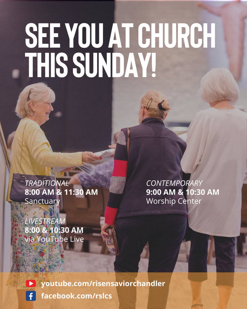 The first Sunday of the year calls for a celebration of faith! Join us as we gather for a powerful service filled with hope, love, and the anticipation of a wonderful year ahead. See you there!

#ChandlerAZ #RisenSaviorChurch  #OcotilloLiving #SundaySerivce #Worship