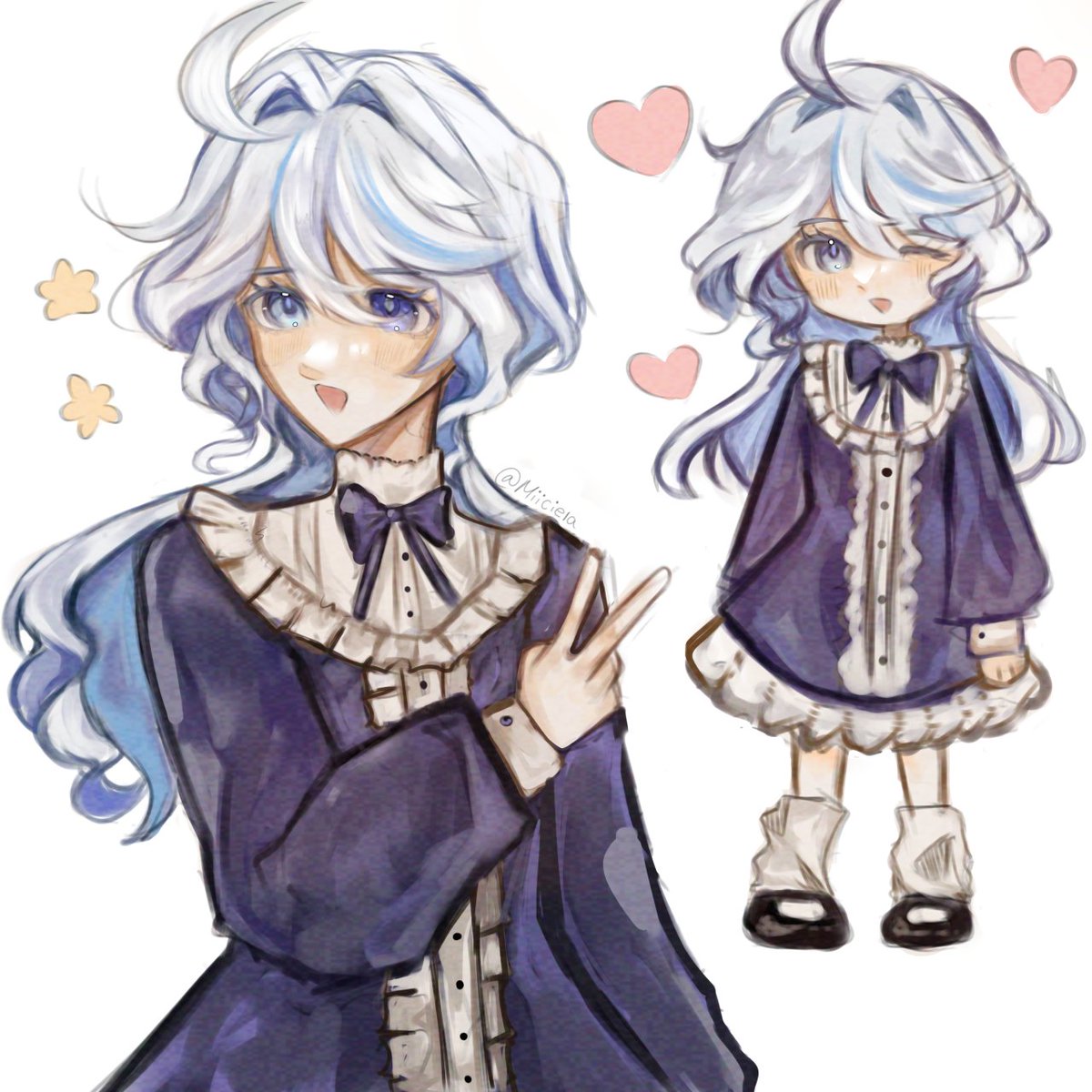 First art of the year we have Furina!!