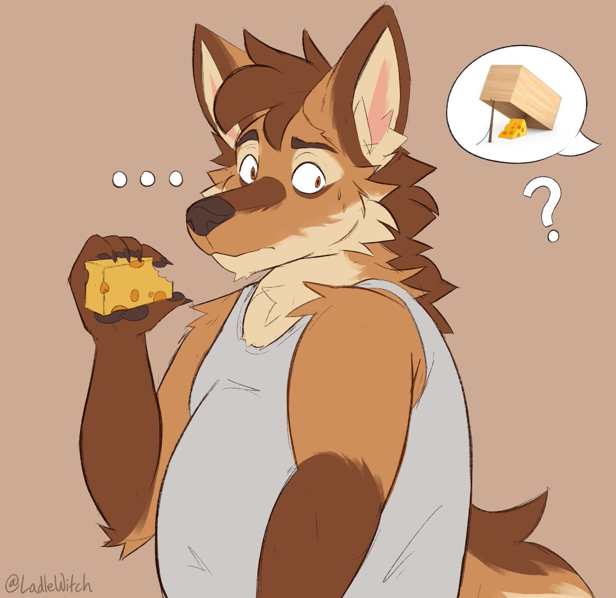 Gray, where did the cheese go? 🪤