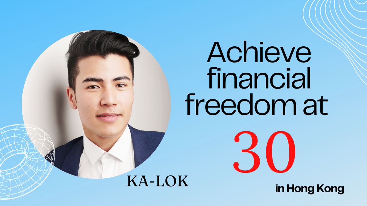 He achieved financial freedom at the age of ONLY 30 in Hong Kong! Here is his secret & story #financialfreedom #singapore #financialindependent