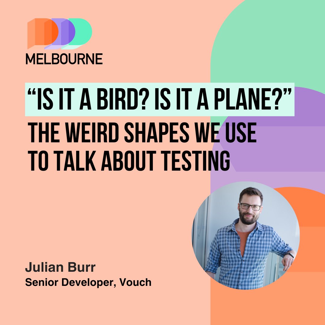 DDDMelb's tweet image. Pyramid? Trophy? Some other shape for your testing strategy? @jburr90 will compare different methodologies and discuss how to choose the right approach for your project.

Don’t miss out!  dddmelbourne.com/tickets
#DDDMelb #softwaretesting #testingmethodologies