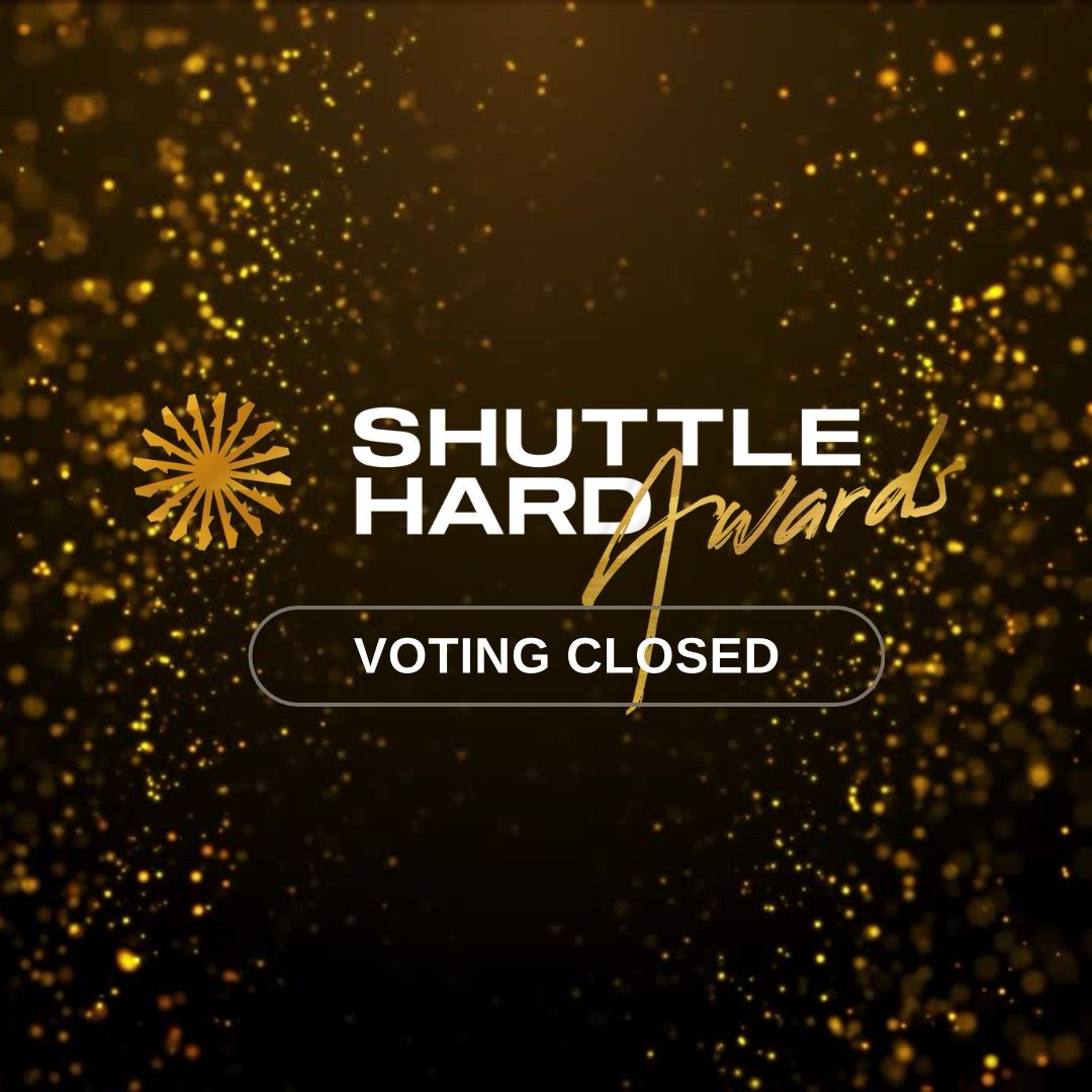 ShuttleHard's tweet photo. ๐จ Voting is now CLOSED.
Thank you for all your #ShuttleHardAwards votes.
An overwhelming response for the Inaugural edition of the Awards, We truly are a very #UNBRKBL community.
Stay tuned for a special #ShuttleHardSpace on Monday for the announcement of the Award Winners. https://t.co/OoBdtGYge1