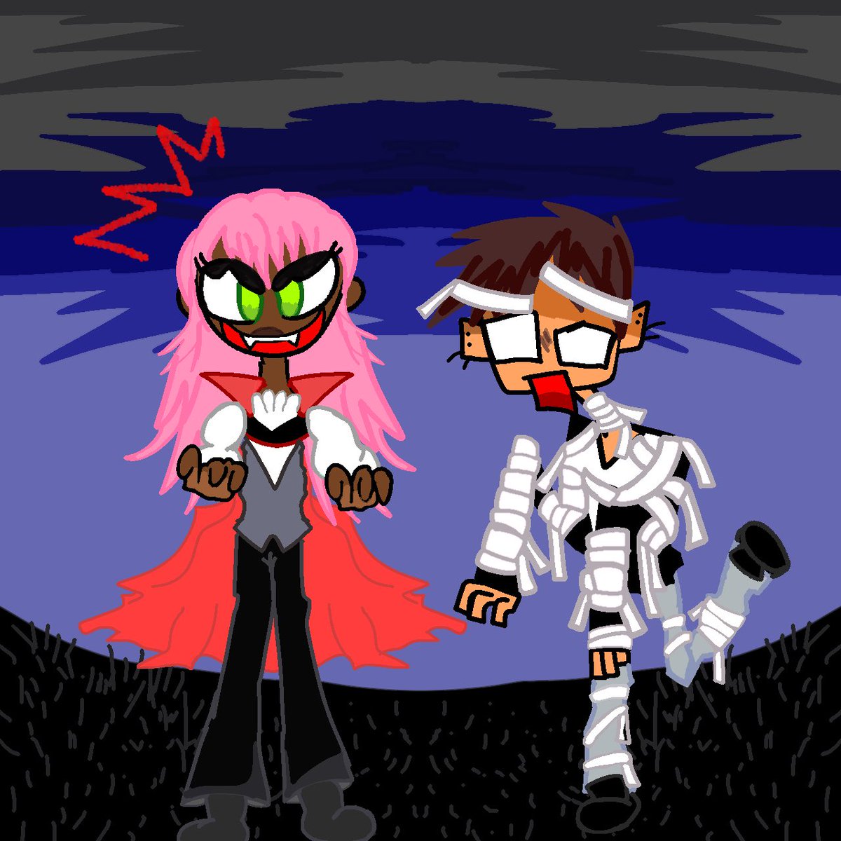 yumyalack420's tweet photo. ‼️OLD ART ALERT ‼️ (but I also redid some things on it and actually completed these :3)
#OTHFanart #OTHFandom #OnTheHill https://t.co/bjwnJkPEOR