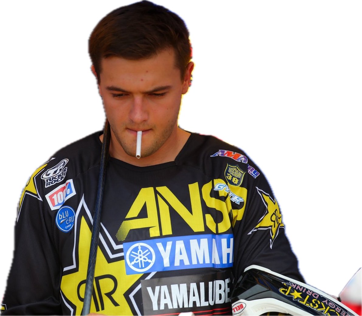 I wonder if Paul  had a smoke before the heat race?