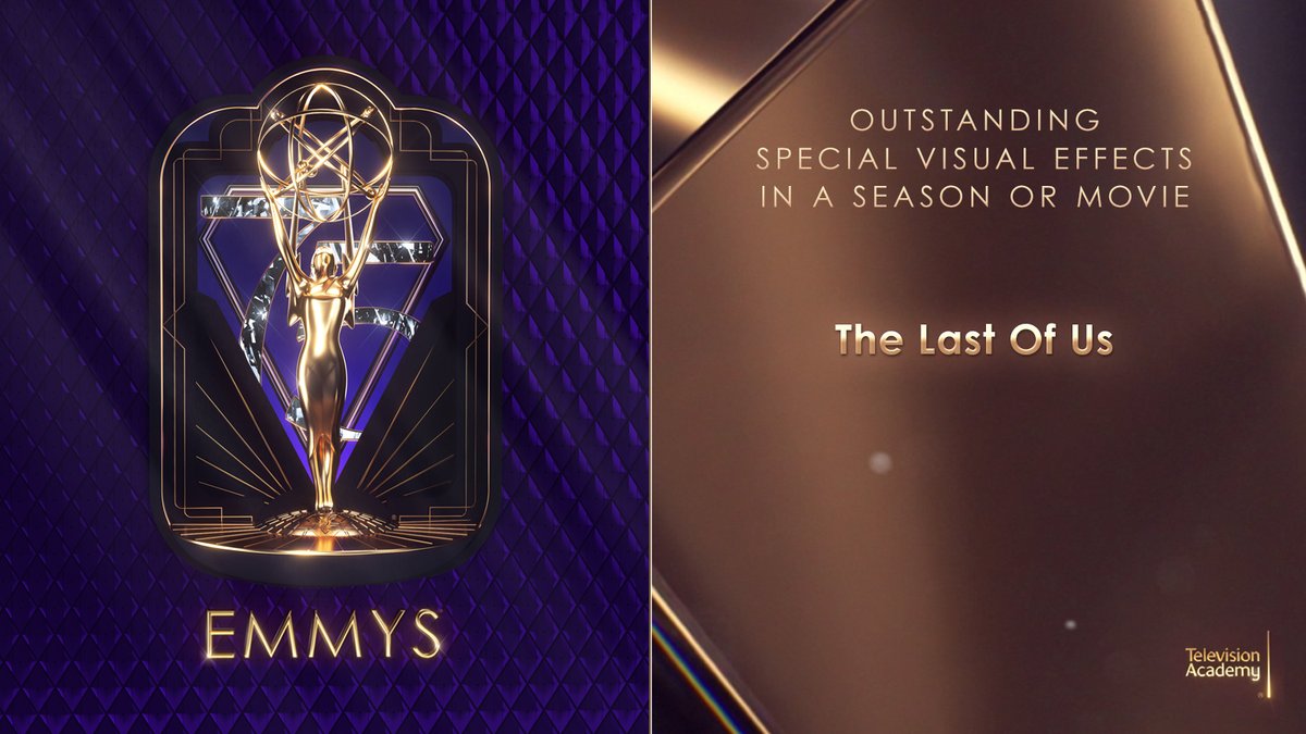 Congratulations to the @TheLastofUsHBO (@HBO/@streamonmax) VFX team who just won the #Emmy for Outstanding Special Visual Effects in a Season or Movie! #Emmys #75thEmmys