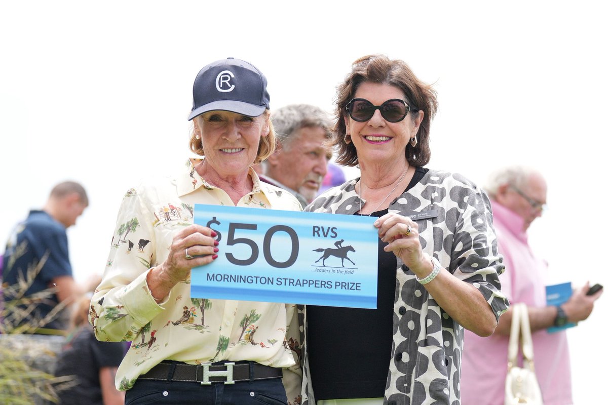RacetrackVets's tweet photo. Once again we have $50 Strappers Prizes up for grabs in all 7 races at Mornington today. Just our small way of saying Thank You and recognising the hard working stable staff 👏🏼👏🏼
@MelbRacingClub 🐎 #supportingourlocalcommunity https://t.co/nrPQqFmWL3