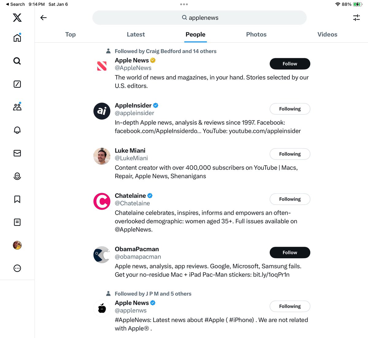 howardruns's tweet image. @elonmusk and @XCreators, when I create a new #Tweet, is this the norm for @X to display BLUE #CheckMarks,

But not GOLD ones in when searching for accounts?

@AppleNews &amp;amp; @AppleNewsAU’s GOLD ☑️ is NOT displayed,

But @applenws’ BLUE ✔️ is shown?

Why the differentiation?