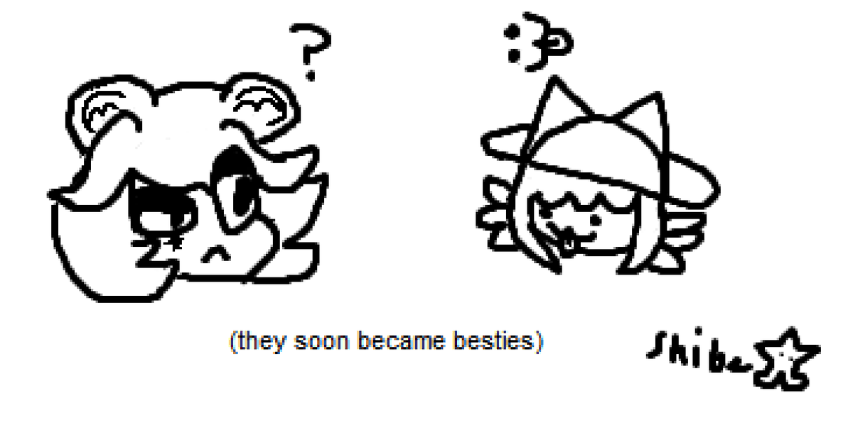 ok i beat undertale 2

was very very good i liked it alot

heres nazrin and niko i like them both

#undertale2 #oneshotgame