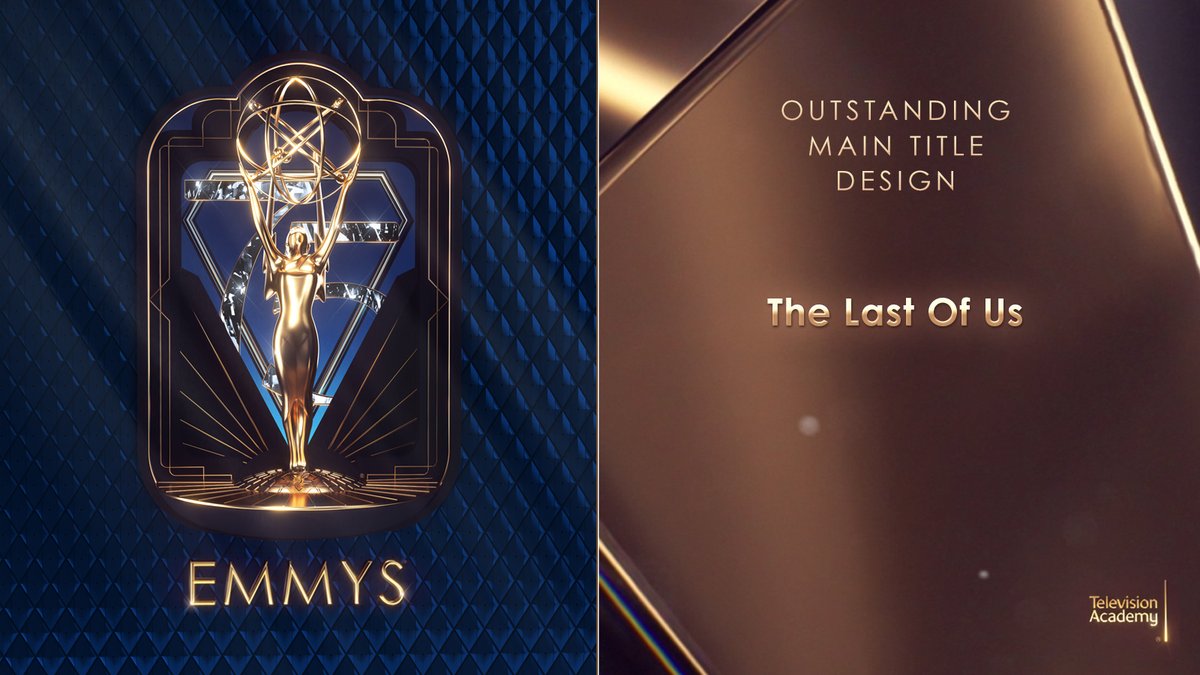 The #Emmy for Outstanding Main Title Design goes to @TheLastofUsHBO (@HBO/@streamonmax) creative team! 🤩#Emmys #75thEmmys