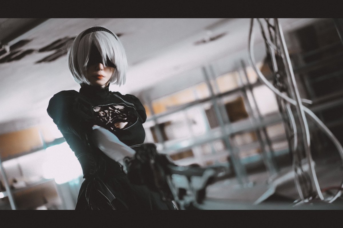 ※cosplay コスプレ

　　　─ NieR:Automata ─

    　　　11942/01/07

2Bロールアウトおめでとうございます！！！！
#ニーア_コスプレ #2B誕生祭