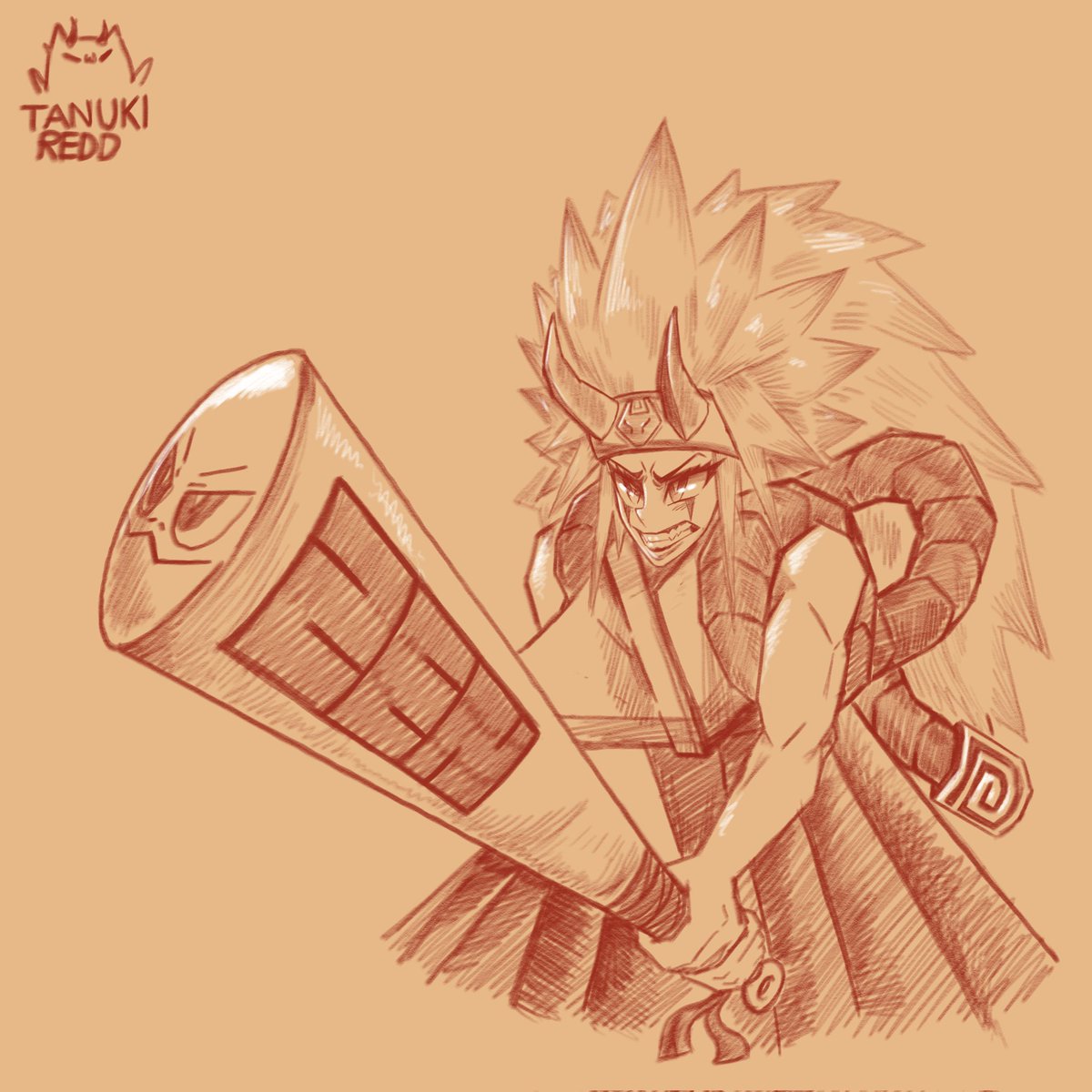 TanukiRedd's tweet photo. Zenoni!
Anybody who sees this wants their oc drawn or something lemme know I will draw 3 max I think, I'm enjoying the practice c:
#zentreart #VShojoArt #fanart #oni #illustshare https://t.co/SPFAP3Ai8A