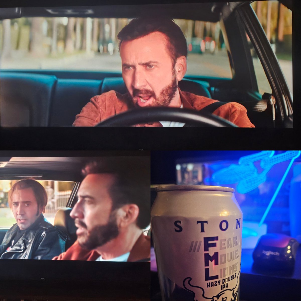 Ethan, Heather, and I watched all of Nic Cage's filmography over the past year as part of our #UnCaged marathon! We're now capping off Nic Cage's #60thbirthday with the #UnbearableWeightOfMassiveTalent and it is GREAT. 

#diyentertainment #stonebrewing