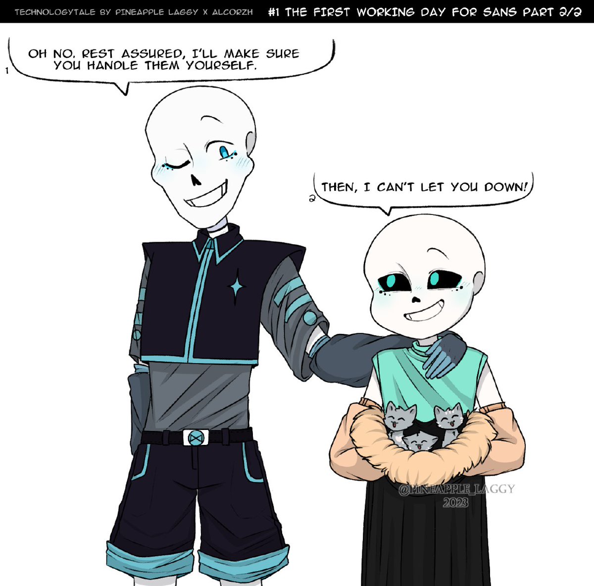pineapple_laggy's tweet photo. The first mini-comic on the technologytale, I will be glad if you retweet! 🩵

[ #undertale #undertaleAU #technologytale #technologytale_sans #technologytale_papyrus #sansau #sans ] https://t.co/ElHedI7RIF
