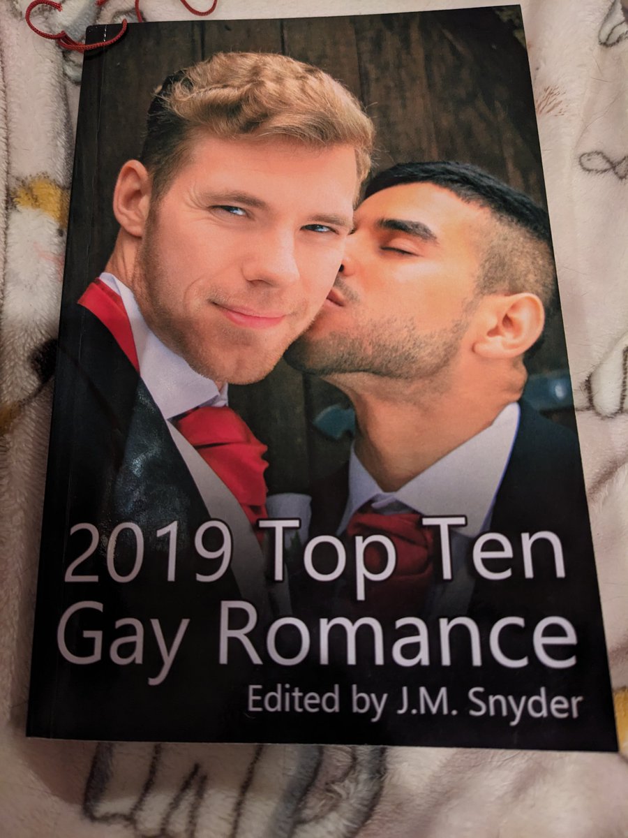 #ITheeWed
#ARMoler
#2019TopTenGayRomance
@jmsbooksllc 

So you know an author and their characters are amazing when the story is only a 17pg bit about their wedding and you're immediately online to find a book about their life before! I'll also take after. Thank you (1/2)