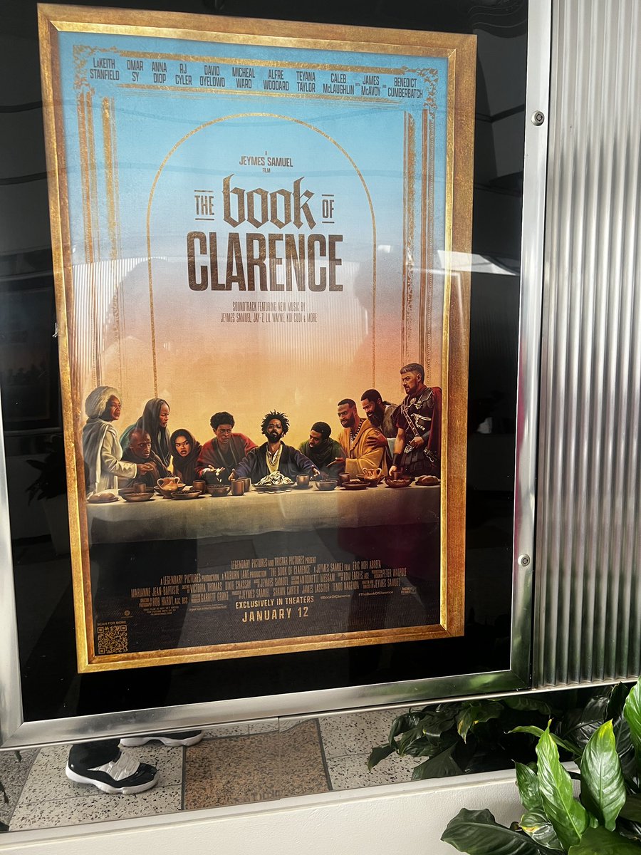 ishethedj's tweet photo. The Book of Clarence Preview feat. Producers Jay-Z &amp; Jeymes Samuel.
Definitely a great movie, also Jay-Z dropping a 9 minute song with D’Angelo on the 12th. https://t.co/q0TQGHswSR