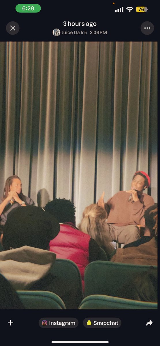 ishethedj's tweet photo. The Book of Clarence Preview feat. Producers Jay-Z &amp; Jeymes Samuel.
Definitely a great movie, also Jay-Z dropping a 9 minute song with D’Angelo on the 12th. https://t.co/q0TQGHswSR