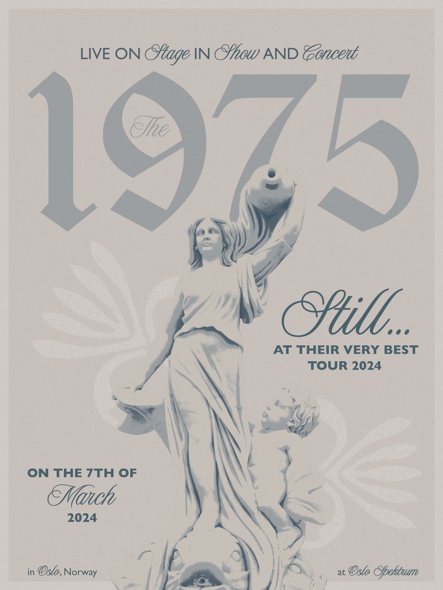 The 1975 | Still… at their very best 

Oslo, Norway | Oslo Spektrum
March 7th 2024