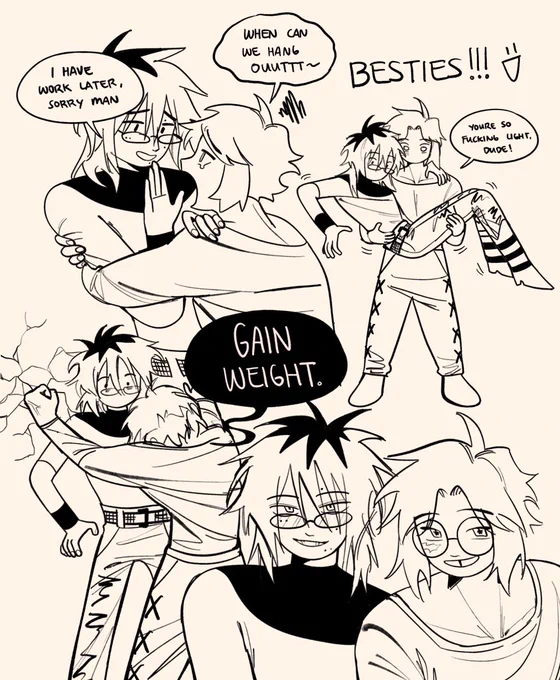 heres an old doodle I made last year! 