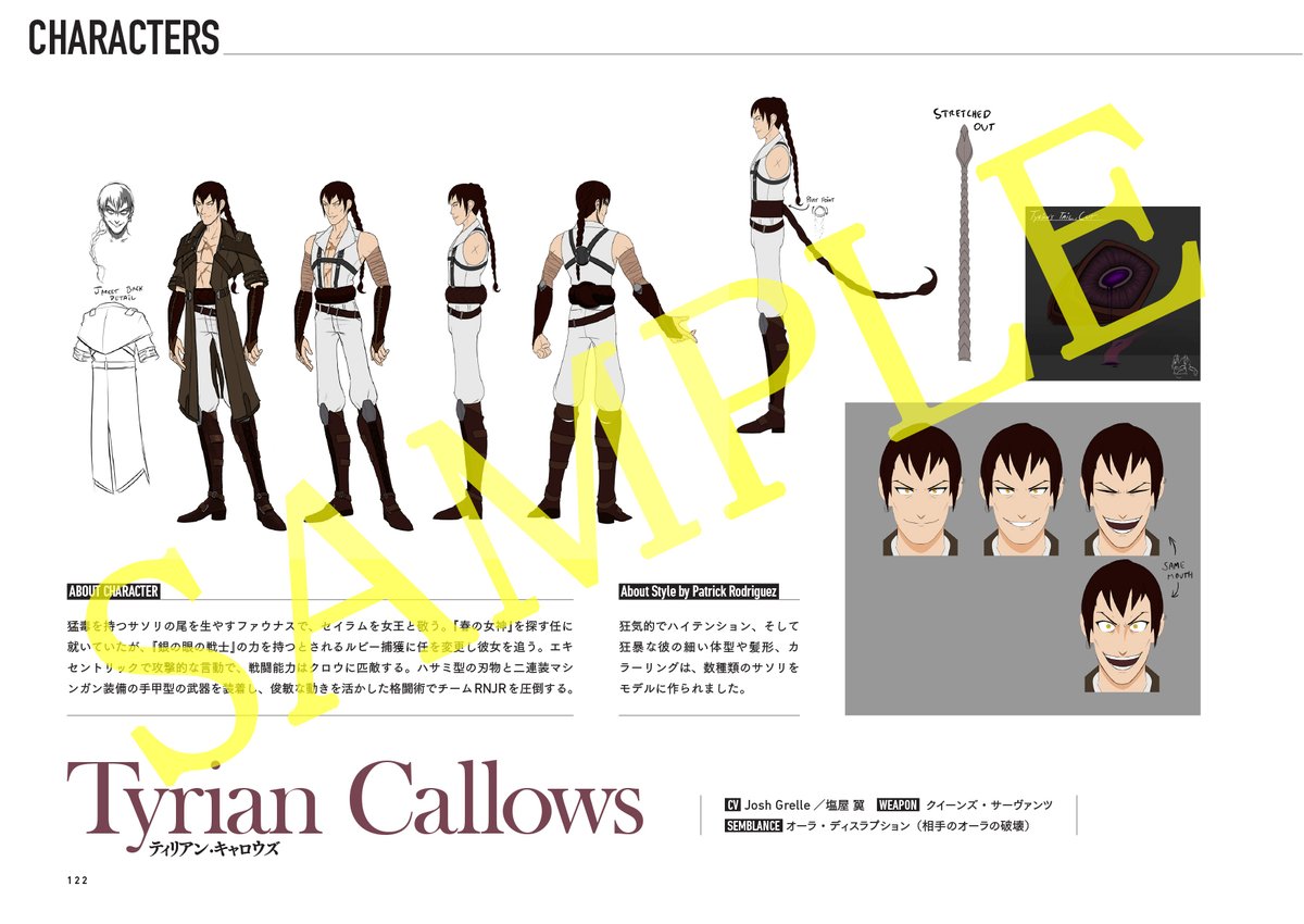 TeamRWBYProject's tweet photo. #RWBY の公式設定資料✨
ページサンプルを大公開中🎊
5/14 https://t.co/0zNhSIClGp
